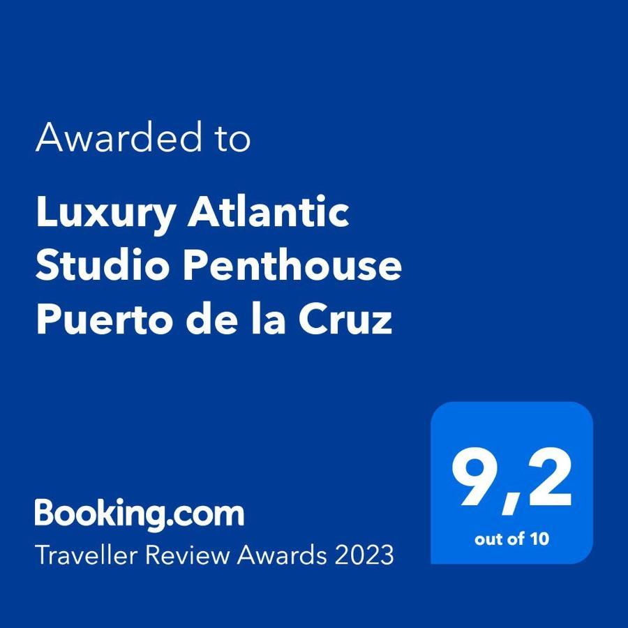 Luxury Atlantic Studio Puerto De La Cruz Exteriör bild